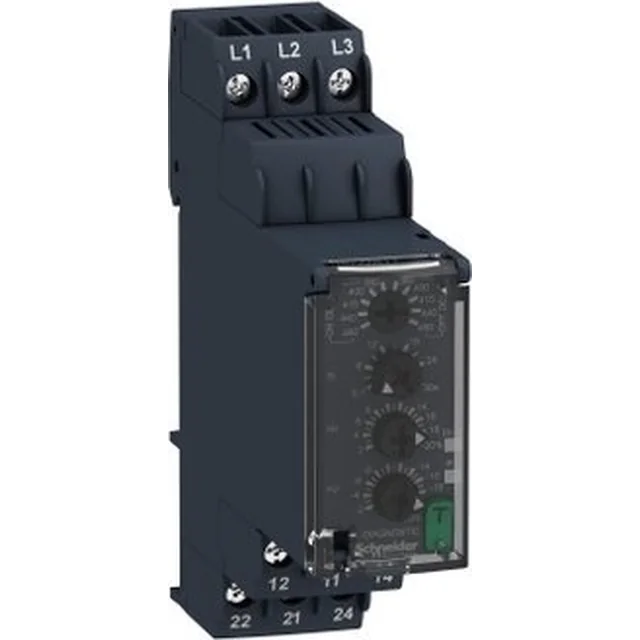 Rele za nadzor napetosti Schneider Electric 3-fazowy 304-576V AC RM22TR33