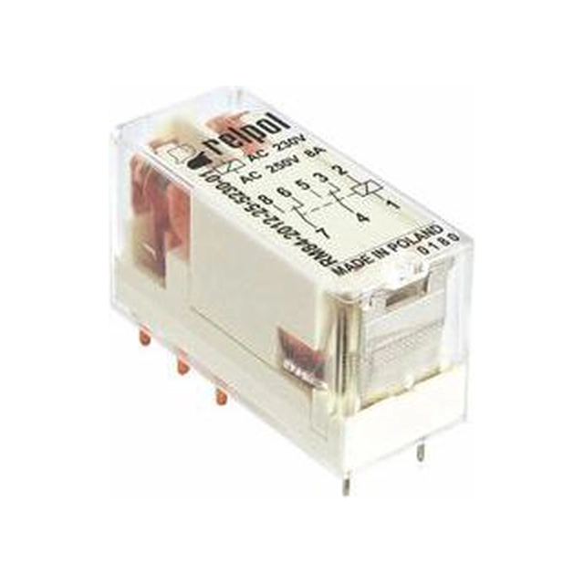 Relpol Miniaturrelais 2P 8A 230V AC-Leiterplatte RM84-2012-25-5230-01 (859519)