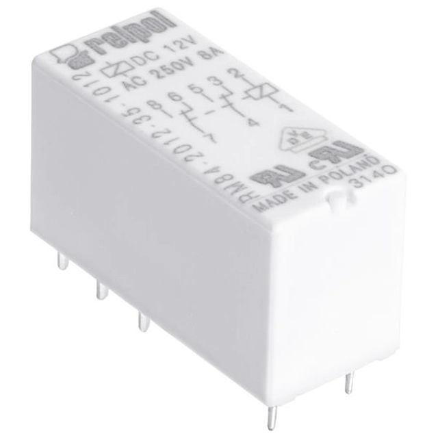 Relpol Przekaźnik elektromagnetische velden RM84-2012-35-1012 2P 8A 250V IP40 600335