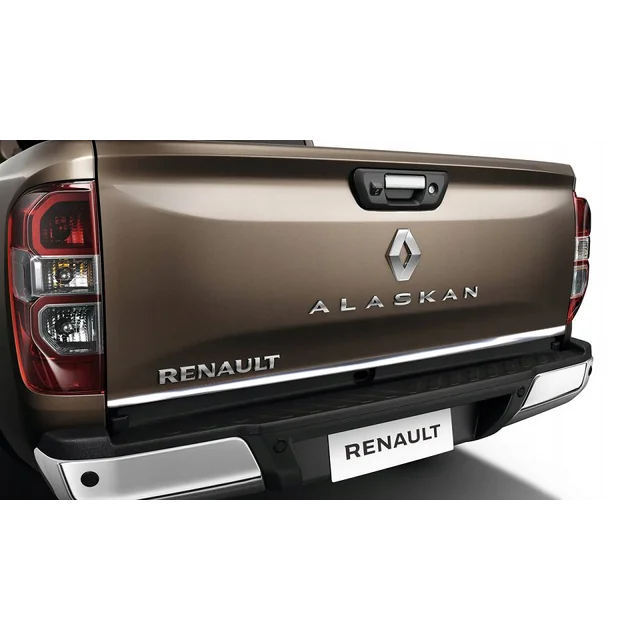 Renault Alaskan 2016+ Bande CHROME sur hayon