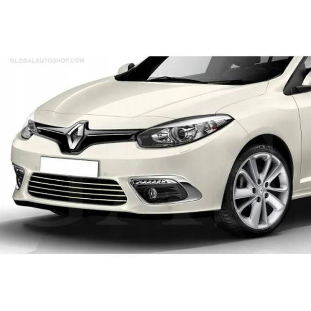 Renault Fluence – chromuotos juostelės, chromuotos grotelės, buferio derinimas