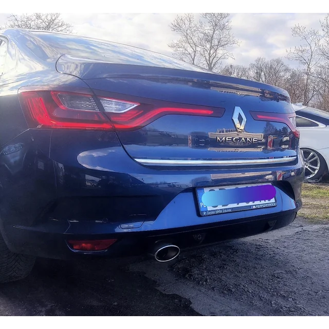 Renault MEGANE IV Sed CHROME STRIP Bagažinės dangtis