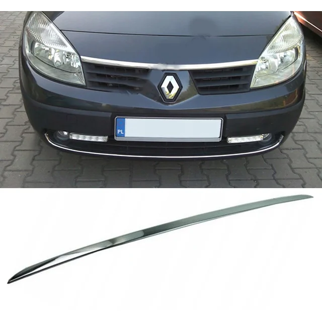 RENAULT SCENIC II (GRAND) CHROOM MASKER VOORZIJDE