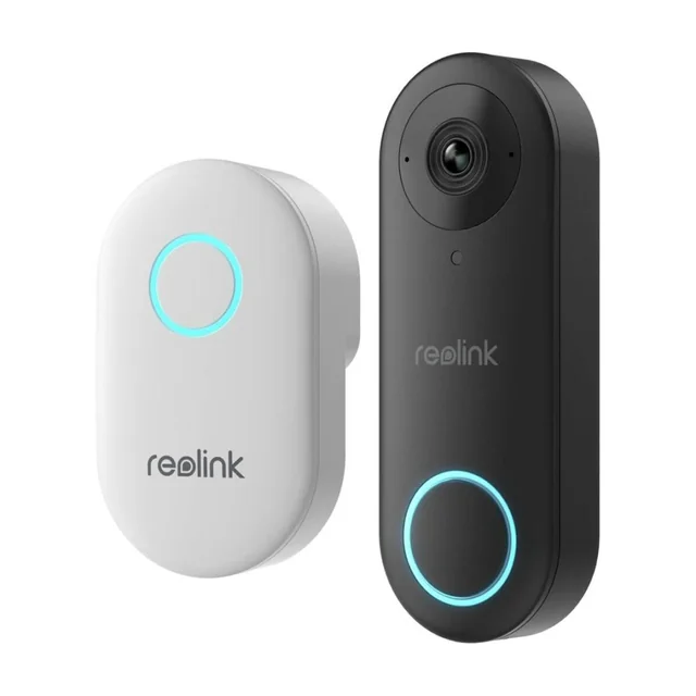 Reolink Sistema de porta de vídeo inteligente Campainha de vídeo WIFI (24 V)