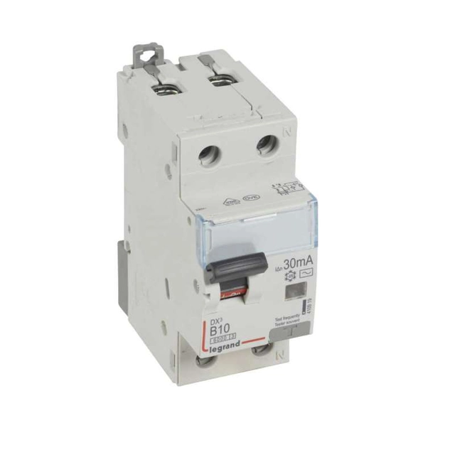 Residual current circuit breaker Legrand 410919 2P B 10A 0.03A type AC P312 DX3