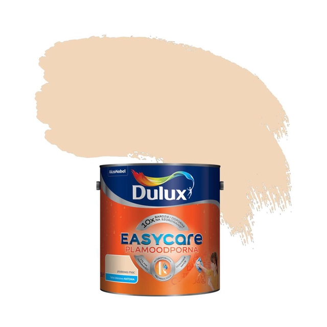 Résistance au sable de la peinture Dulux EasyCare 5 l