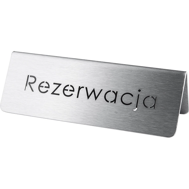 „Rezervacijos“ ženklas