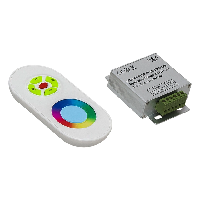 RGB LED strip controller med fjernbetjening