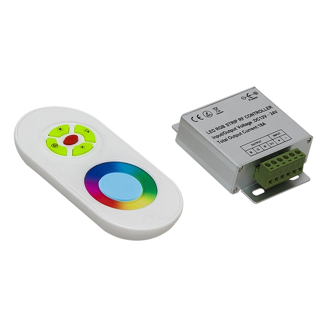 RGB LED strip controller with remote control