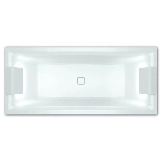 Riho Still Square LED built-in acrylic bathtub 170 x 75 cm + siphon