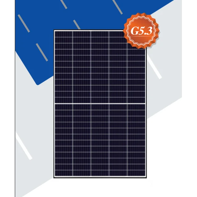 „Risen Solar“ RSM40-8-410 juodas rėmelis