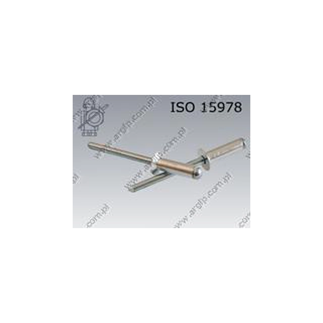 Rivet, countersunk head 4×10-Al/St ISO 15978