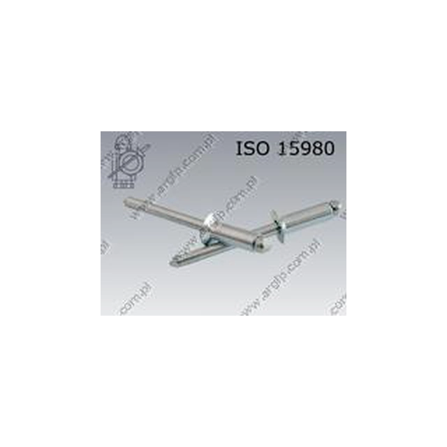 Rivet, countersunk head 4×10-St/St ISO 15980