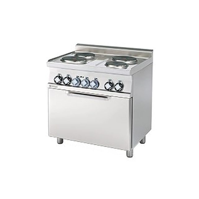 RM | Cucina elettrica con forno RM CF4-68 ET 4-płytowa 8,62 kW