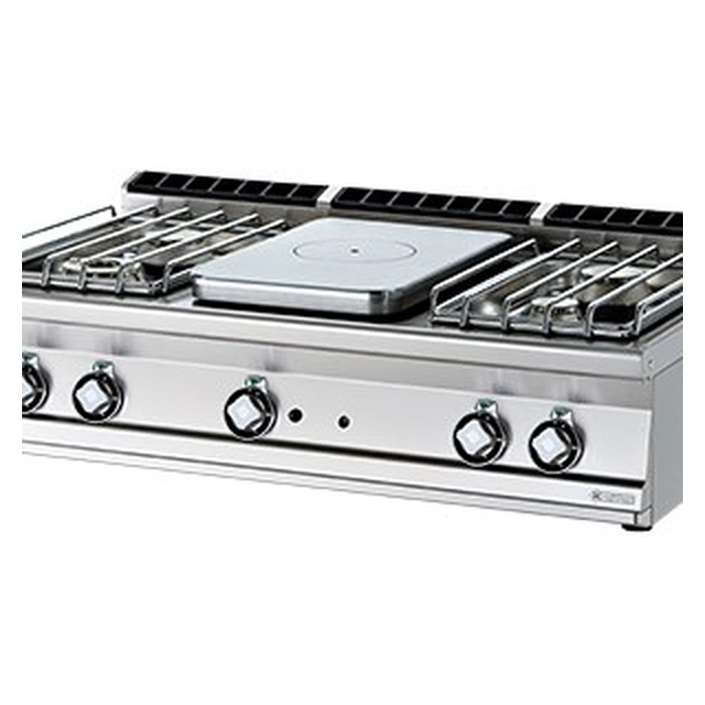 RM | Cuisinière à gaz en fonte 29 kW TP4T - 712 G/P