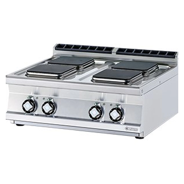 RM | Electric cooker 4x2,6 kW PCQT - 78 ET