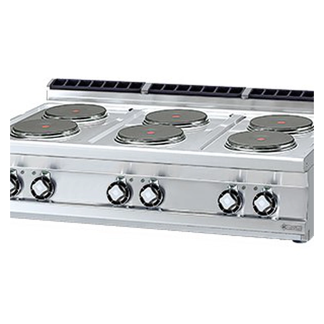 RM | Electric cooker 6x2,6 kW PCT - 712 ET