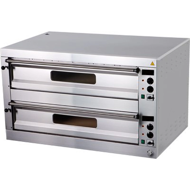 RM GASTRO | Forno de pizza 12x33 cm de largura inferior/superior em argila refratária