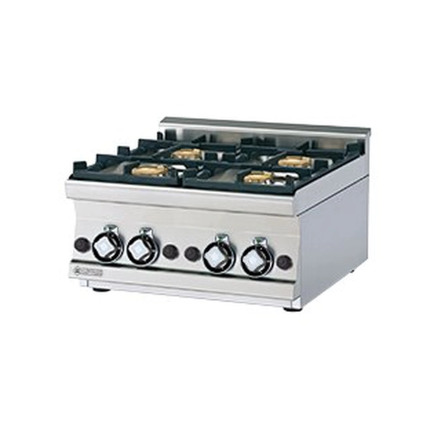 RM | TOP RM gas cooker PCT-66 G 4-palnikowa 18 kW