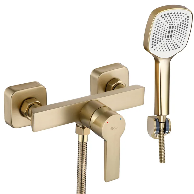 Robinet de douche REA ARGUS GOLD BRUSH