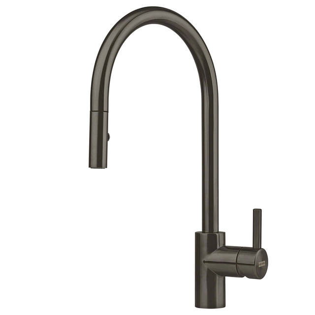 Robinet d'évier Franke Eos-Neo, avec douche extractible, anthracite