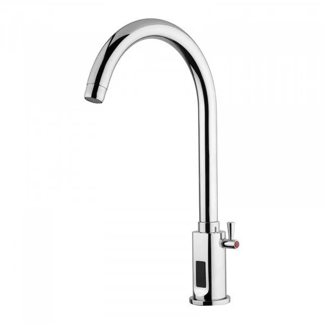 Robinet pour lavabo - Laiton chromé - Longueur bec 210 mm MONOLITHE 10360018 MO-TA-19