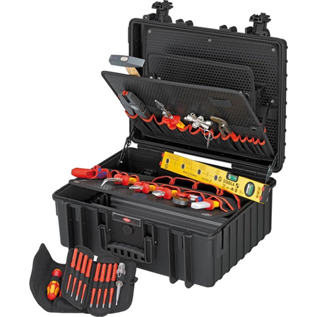 Robust 34 Elektro tool set, 26-piece KNIPEX