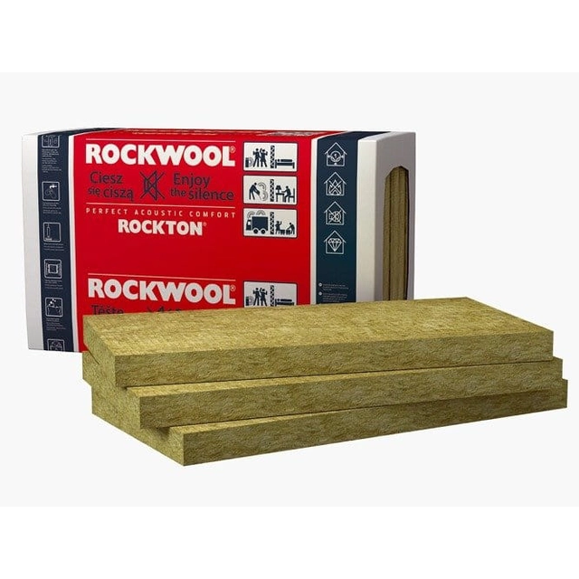 Rockwool ROCKTON SUPER minerālvate 7.32 m2 100x61x5 cm λ = 0,035 W/mK