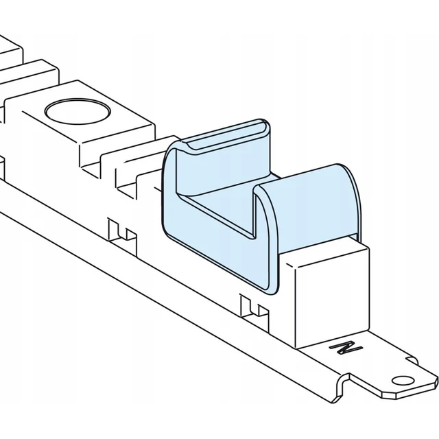 Rolhas Schneider Electric para suporte inferior de trilho LINERGY LGYE 4000A LVS04659 /12szt./