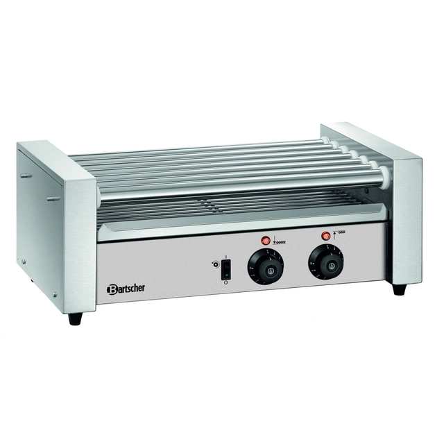 Roller Grill pentru cârnați 7 Rulouri 2-Strefy Bartscher 104922