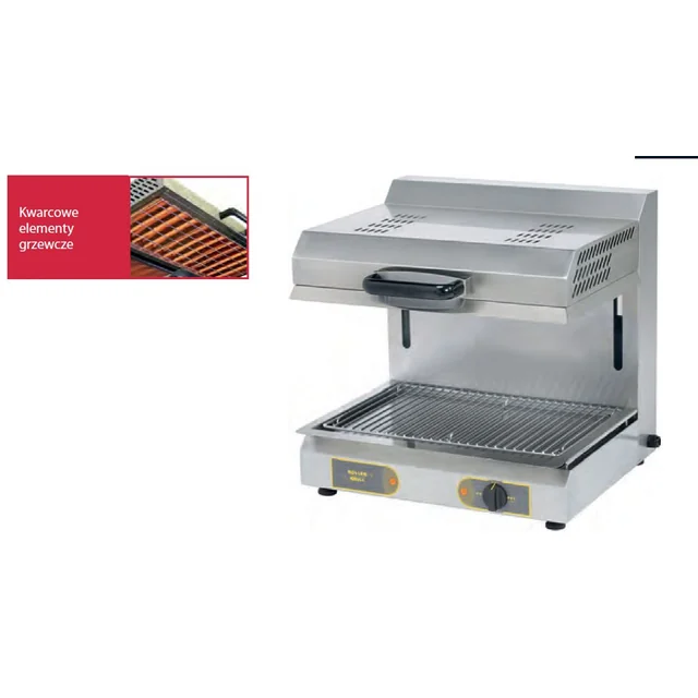 ROLLER GRILL Salamandra / 600x510x530 mm / 2,8 kW 777351