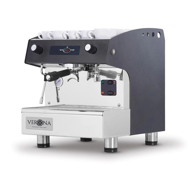 ROMEO PRO koffiemachine, 1-grupowy, automatisch, met rotatiepomp, zwart