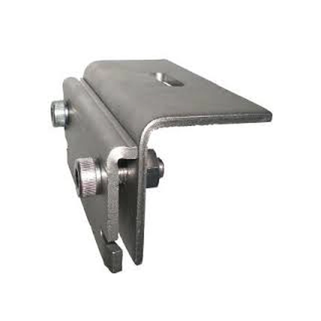 Roof bracket for folded roof, stainless steel
