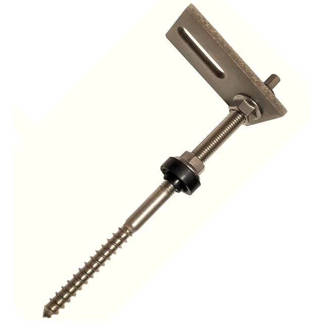 Roof holder - metal roofing tile, sheet metal - double-threaded screw M10x200 + adapter