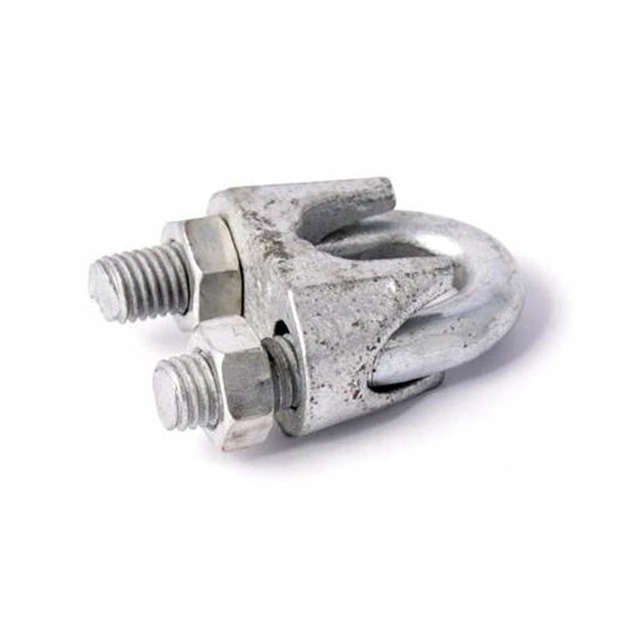 ROPE CLAMP 22 mm FOR GALVANIZED ROPES