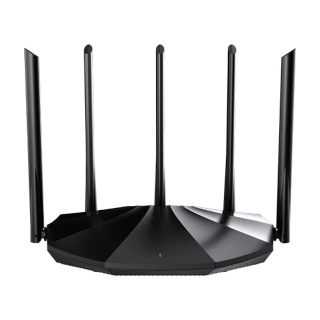 Roteador Wi-Fi 6, DualBand 2.4Ghz/5GHz, 300+1201Mbps, 5x6dBi, 4 Portas Gigabit - TENDA TND-RX2-PRO