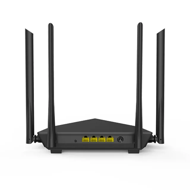 Roteador WiFi 5 (802.11ac) DualBand 2.4/5GHz, 300+867Mbps, 4x6dBi, 4 Portas Gigabit - TENDA TND-AC10-V30