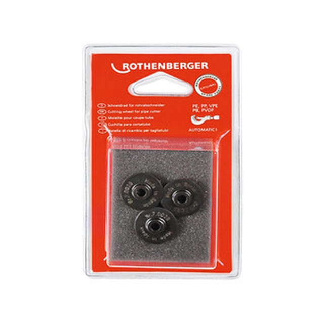 Rothenberger cutting wheel for pipe cutter 3 pcs