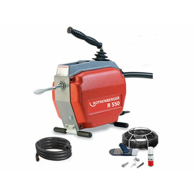 Rothenberger R550 dispozitiv electric anti-înfundare 230 V | 250 W | 583 RPM | 20 - 100 mm