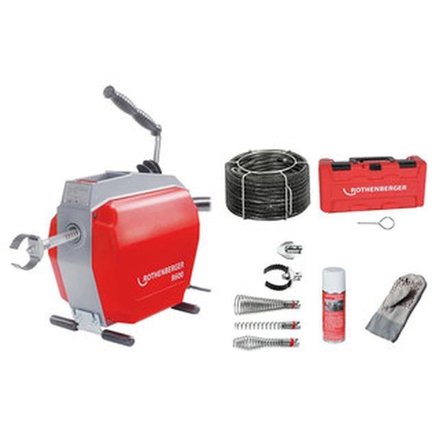 Rothenberger R600 dispositif anti-colmatage électrique 230 V | 690 W | 467 tr/min | 20 - 150 mm