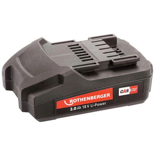 Rothenberger RO BP 18/2 batería 18 V | 2 Ah | iones de litio