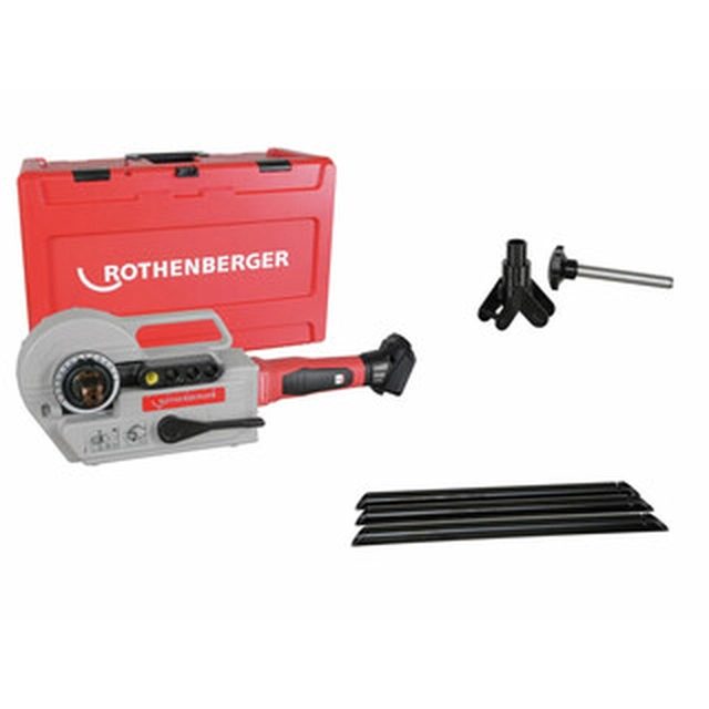 Rothenberger Robend 4000 E accupijpenbuiger 18 V | 12 - 35 mm | 0 - 180 ° | Koolborstelloos | Zonder batterij en oplader | in Rocase