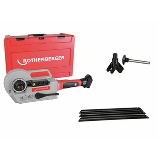 Rothenberger Robend 4000 E akumulatora cauruļu liekējs 18 V | 12 - 35 mm | 0 - 180 ° | Oglekļa brushless | Bez akumulatora un lādētāja | Rokasē