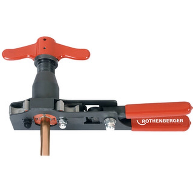 Rothenberger Roflare Revolver metric swing crimping tool and ROTRAC 28 pipe cutter