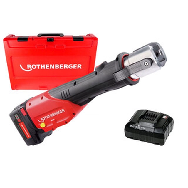 Rothenberger ROMAX 4000 akkus csőprés Standard | 18 V | 12 - 108 mm | 32 kN | Szénkefés | 1 x 4 Ah akku + töltő | Rocase-ben