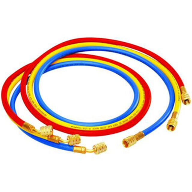 Rothenberger Standard 1/4 inch SAE 1.5m pressure hose set for air conditioning