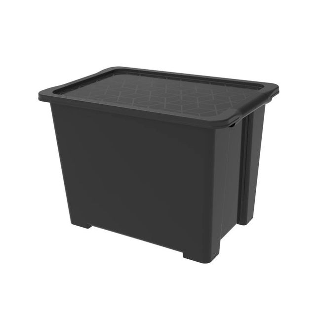 ROTHO Boîte de rangement avec couvercle EVO EASY 65 L, pl