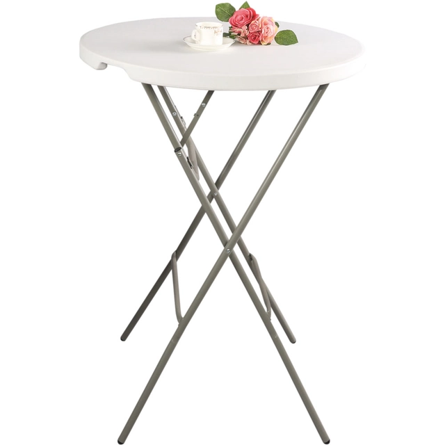 Round foldable bar catering table fi 800x1100