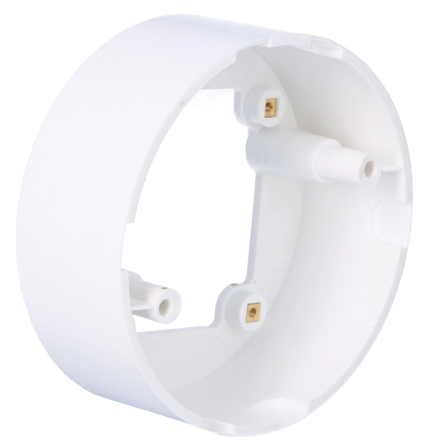 Round frame for surface mounting for the Swiss Garde sensor 360 White