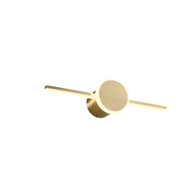 Round Gold LED bathroom wall lamp 40cm APP842-1W